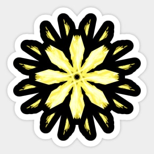 Yellow star Sticker